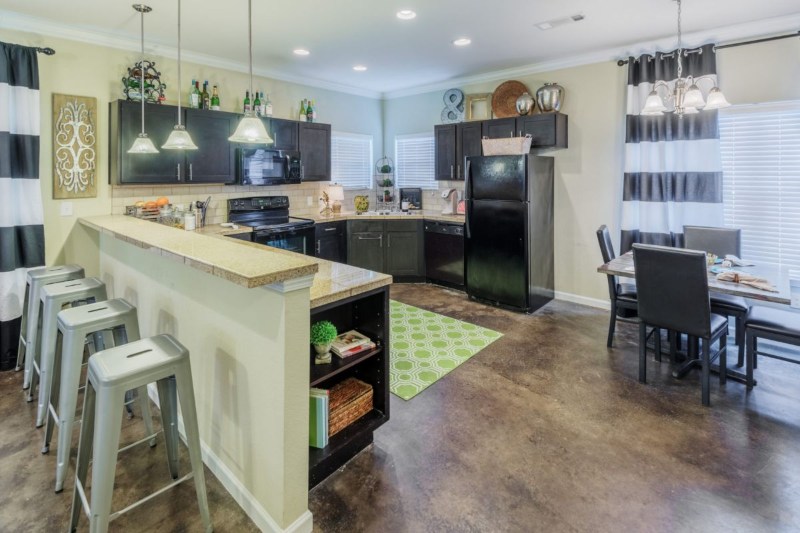 Cottage Row housing provides a comfortable and home like student living experience Statesboro, GA